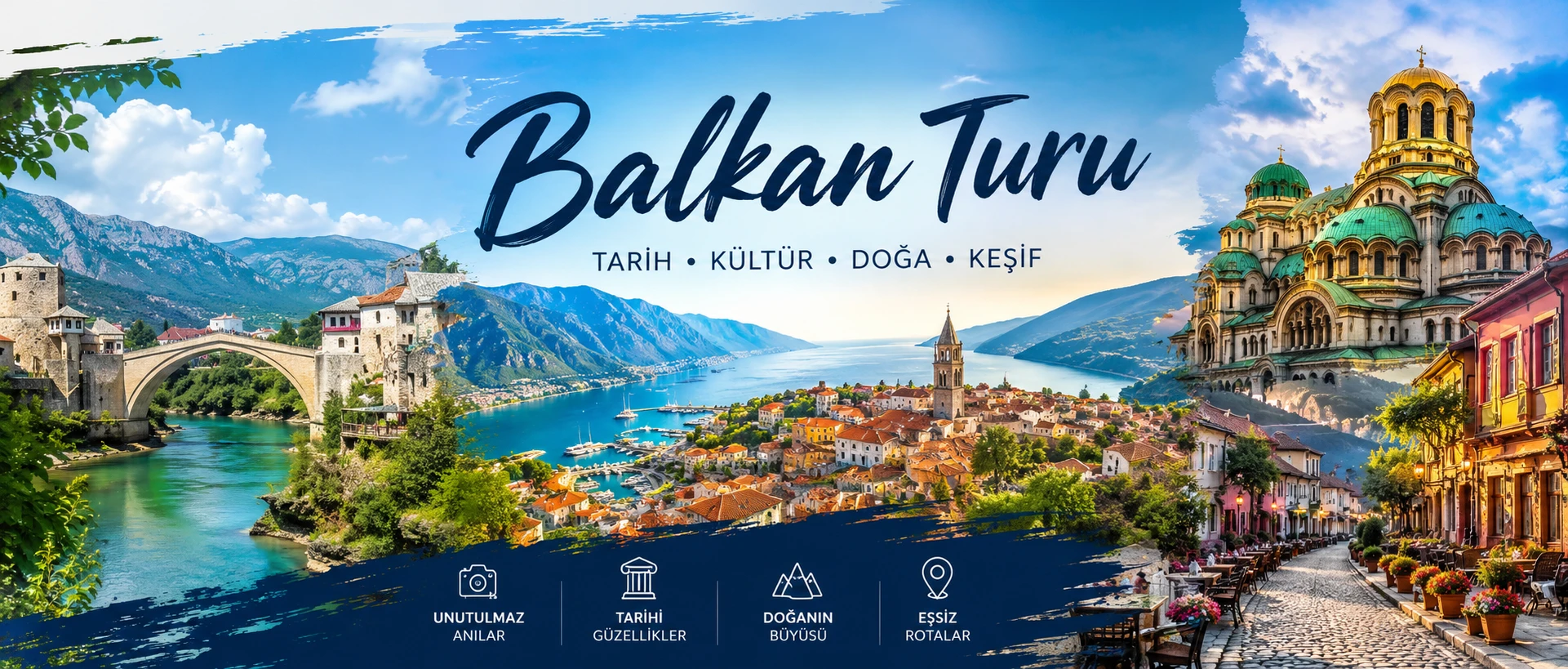 Adana'dan Vizesiz Balkanlar (7 Gece)